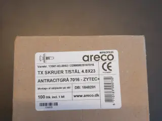 Areco tx skruer t/stål 4.8x23