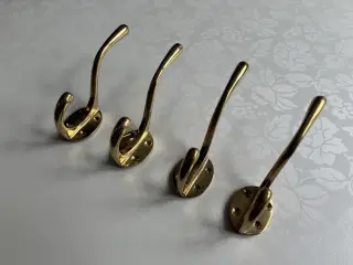 Smukke gamle messing knager 