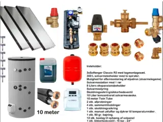 Solvarmeanlæg - Pakke 3