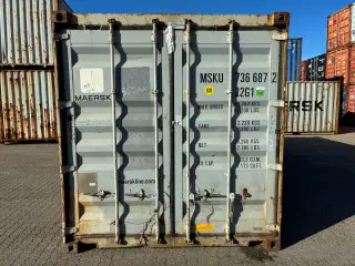 Brugt 20 fods Isoleret Container- ID: MSKU 735932-