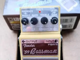 Boss Fender Bassman 59 Pedal