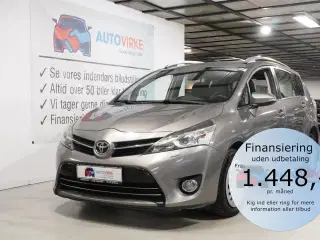 Toyota Verso 7 pers. 1,6 D-4D T2 Touch 112HK 6g