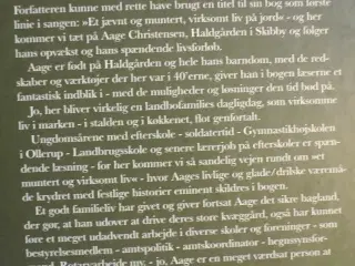 aage på haldgården - om et muntert virksomt liv, a