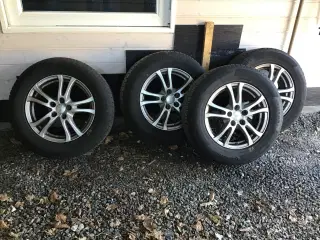 4 stk. vinterdæk med fælge