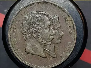 Reserveret.Medalje, Chr. IX & Dronning Louise 1892