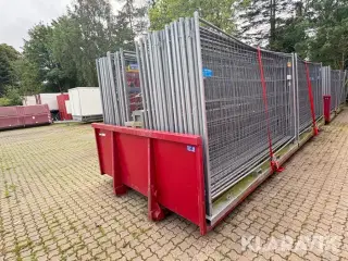 Wirehejs lad med byggeplads hegn Sj Gruppen 100 styk
