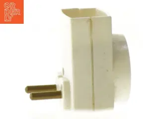 Hvid adapter stik