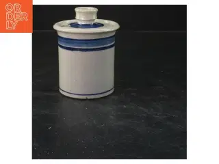 Keramik krukke med låg fra Hanne Stentøj (str. 12x8 cm)