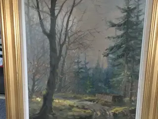1 stk malerier af E Thorbjørn