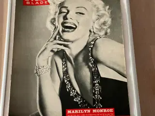 Marilyn Monroe er cover-Girl 1953. 