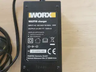 Strømforsyning til worx wa3716 