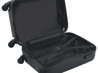 Hardcase-kuffert ABS sort