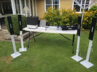 1 sæt Phillip Radio Model HTS9800W Anlæg