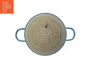 Blå metal si (str. Ø 20 cm)