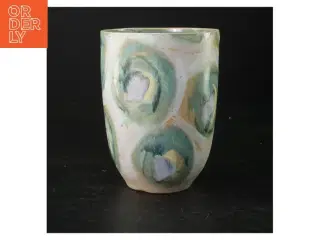 Keramikvase (str. Ø 11 cm h 15,5 cm)