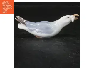 Porcelænshavmågefigur fra B&G (str. 14 cm)