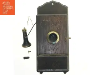 Antik vægtelefon (str. 44x19,5 cm)