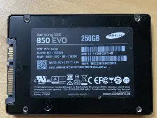 SSD Samsung 850 EVO – harddisk 