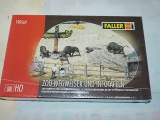 Faller 130569 Zoo info tavler og Vejviser Nyt i æs