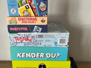 KOMPLETTE spil - koster fra 15-49 kr. 