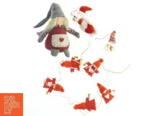 Håndlavet julepynt (str. 17x9 cm)
