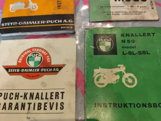 PUCH MS 50 instruktionsbog mv
