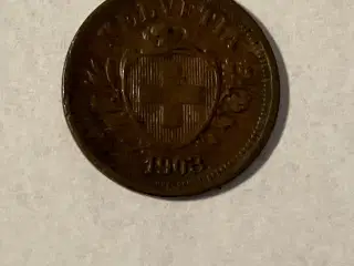 1 Rappen Switzerland 1903