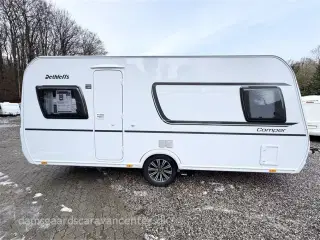 2022 - Dethleffs Camper 470 FR D-Line   Franskseng-Mover-Telt-Truma Combi 4E