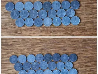Danmark, 22 mønter, 1 ØRE, Frederik IX