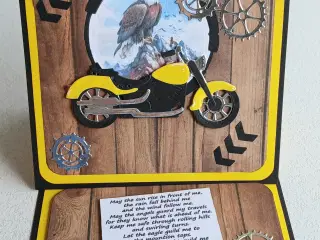 Motorcykel kort sælges
