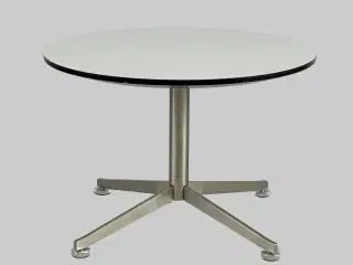 Paustian Spinal Sofabord – Hvid/Gråt Stel Ø60xH41 cm