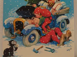 Carla Hansen: Nissernes Julebog. 1.udg. 1961