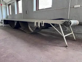 Transportbånd – 8 meter langt med gummibånd