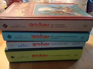 Harry Potter, de første fire.