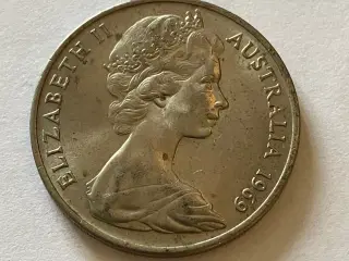 20 cents Australia 1969