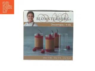 Blomsterbergs dessertglas fra Blomsterberg (str. 5,5x10 cm)