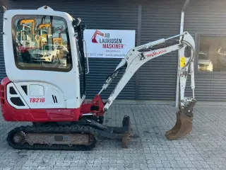 Takeuchi TB216 Hydraulisk hurtig skifte