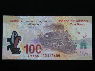 Mexico  100 Pesos  2007(2010)  P128  Unc