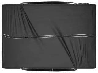 Hyndepose 150x75x75 cm polyethylen sort