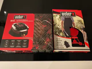 WEBER IGRILL 2 Termometer og forklæde - nyt i emba