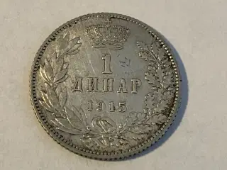 1 Dinar Serbia 1915