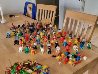 Play mobil figurer og vogne 