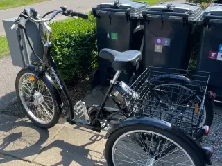 3 hjulet el-cykel
