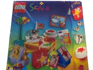 Uåbnet Lego Scala 3108  Fødselsdagstilbehør.