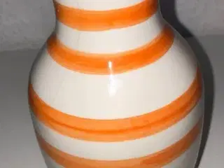 KÄHLER Omaggio orange vase 12,5 cm