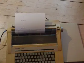 SHARP pa-3000H retro el skrivemaskine 