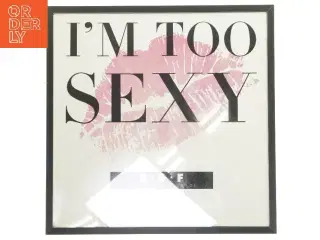 Indrammet plakat fra IKEA (str. 33,5x33,5 cm)