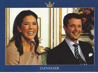 Kronprins Frederik og Mary Donaldson - Trojaborg ROY 5 - Ubrugt
