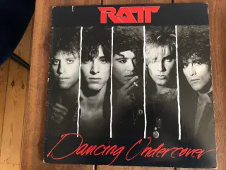 LP. Ratt : Dancing Undercover. VG+Cover VG+