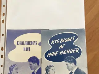 BURT LANCASTER - 1 LOT - 2 PROGRAMMER